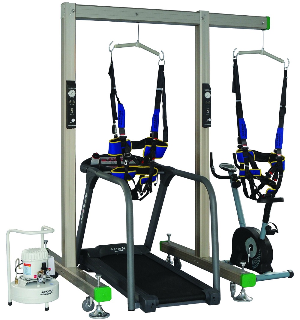 門架式氣動減重步態(tài)訓(xùn)練器（配進(jìn)口電動跑